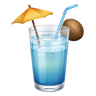 Coconut water sticker