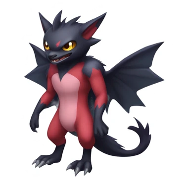 Noibat-Litten-Zoroark-Nargacuga full body sticker