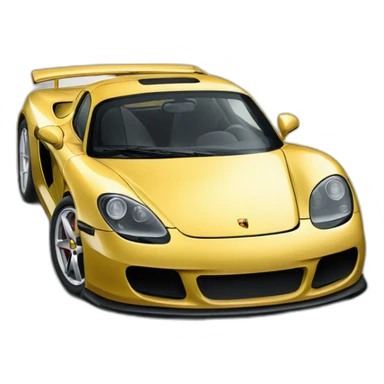 Porsche carrera gt sticker