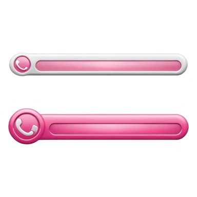 mix light pink dark pink and white girly internet seach bar with www. logo sticker