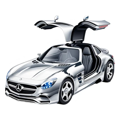 sorayama mersedes sticker