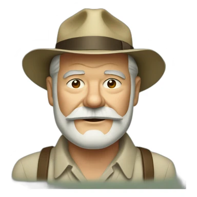 Ernest Hemingway sticker