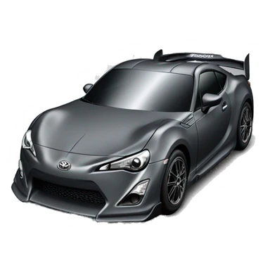 Radio Controlled Toyota 86 Batman’s favorite, shaped like a Formula One race car with exposed tires  sticker