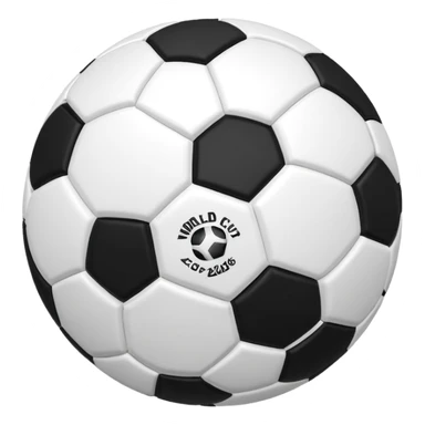 2026 world cup 3d football png sticker