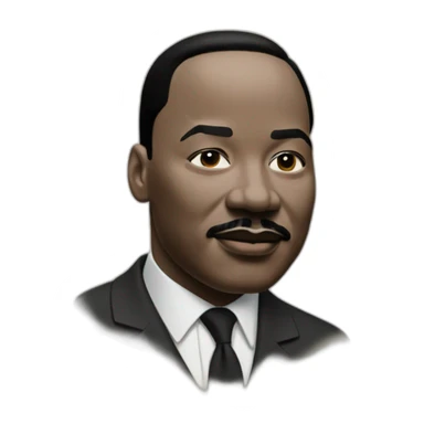 Martin Luther King Jr. sticker