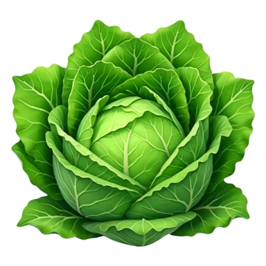 green pointy cabbage NOT rounded sticker