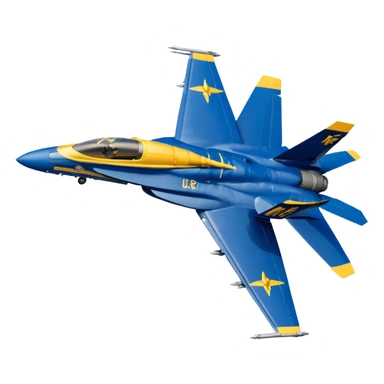 US Navy Blue Angels f/a-18 sticker