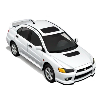 Mitsubishi lancer sticker