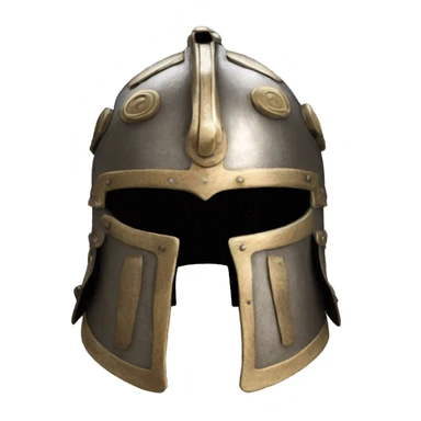 gladiator helmet front sticker