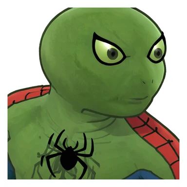 Spider man from marvels spider man 2 for ps5 sticker