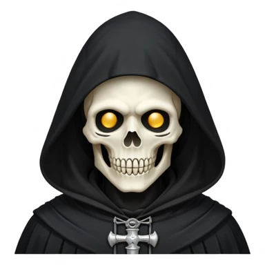 Grim Reaper gothic  sticker
