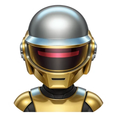 daft punk realiatic sticker
