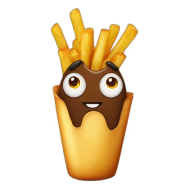 turd frenchfries sticker