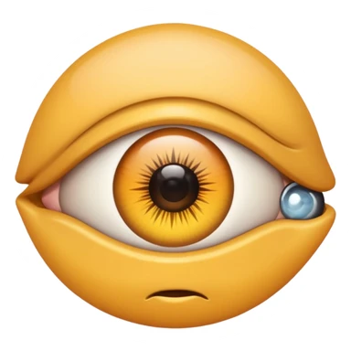 Eye twitch emoji sticker