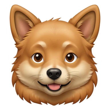 Elon musk as a dog sticker