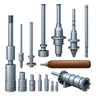 Specialized marine geology tools including sediment corers, rock dredges, and bottom samplers sticker