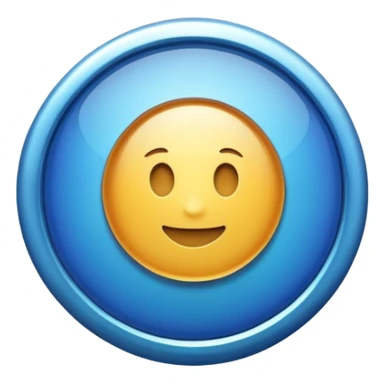 Bagde de certification  blue  sticker