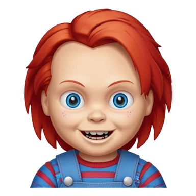 AaUn emojin de chuky sticker