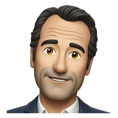 Jean dujardin sticker