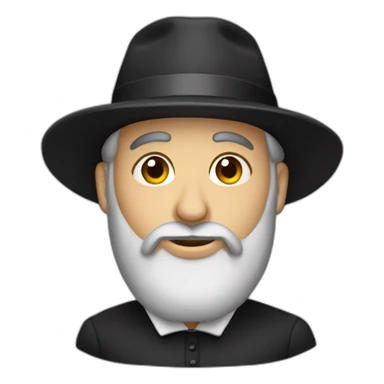 Orthodox jewish man sticker