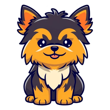Yorki sticker