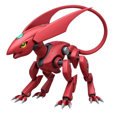 Heliolisk-Cyclizar-Genesect-Pokémon, full body sticker