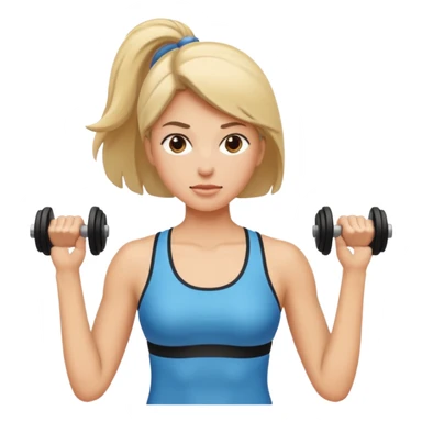 Ejercicio mujer  sticker