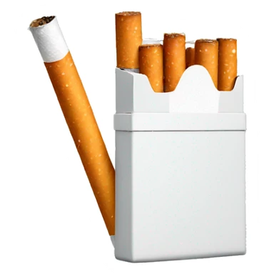 pack of cigarettes sticker