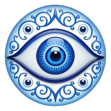 evil eye souvenir sticker