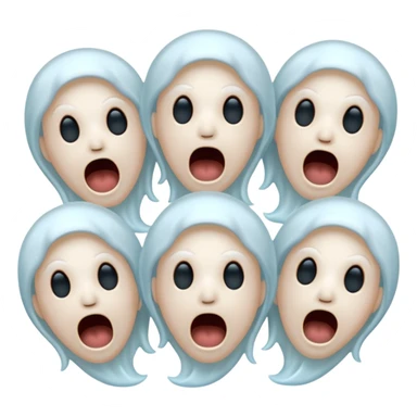 screaming souls of the ancestory sticker