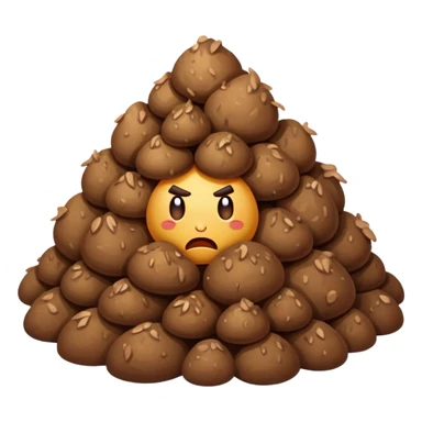 caca énervé  sticker