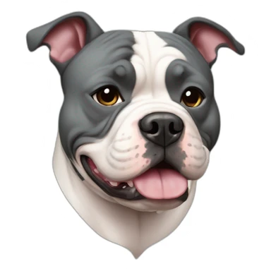 XL American Bully pocket sticker