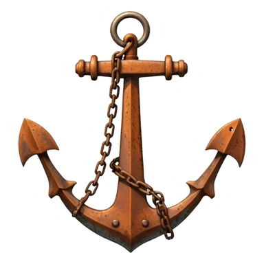 Anchor And Grapnel sticker