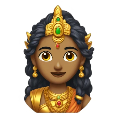 Lord Ram and Sita sticker