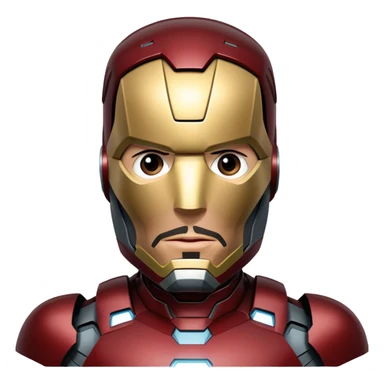 james rhodes black iron man from  from civil war sticker