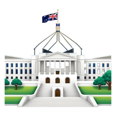 australian parliament house emoji sticker