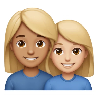 I want sister and brother emoji download  sticker
