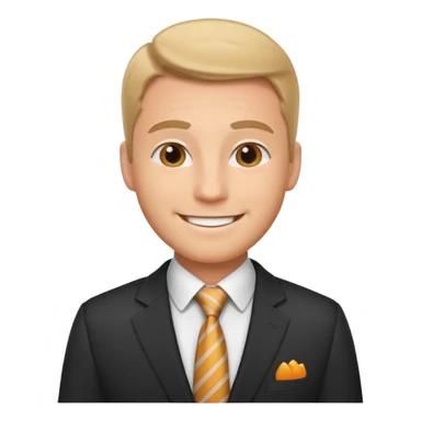 Mr. businessman sticker