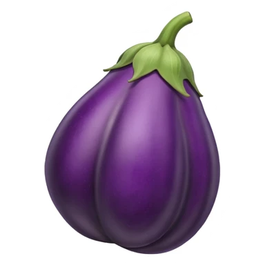 Eggplant with veins sticker