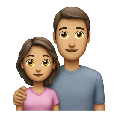 familia mujer, padre e hijo sticker