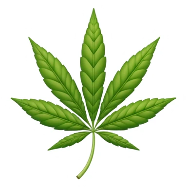 iphone emoji style joint weed sticker