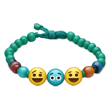 Bead friendship bracelet  sticker
