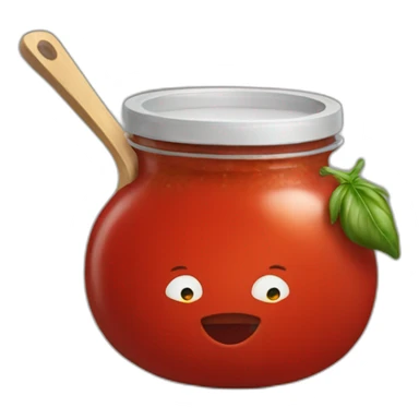 tomato sauce sticker