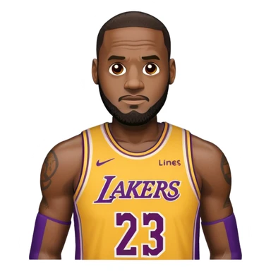 LeBron James sticker