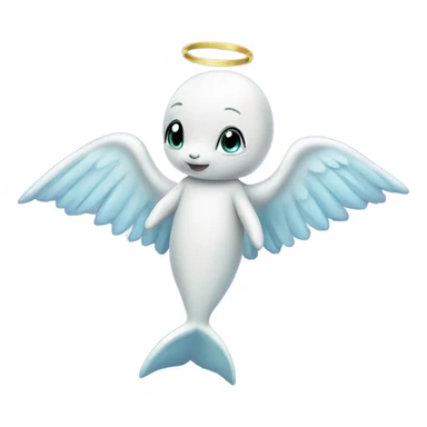 delfin angel sticker