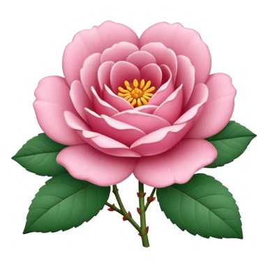 Rosa de porcelana flor da china sticker