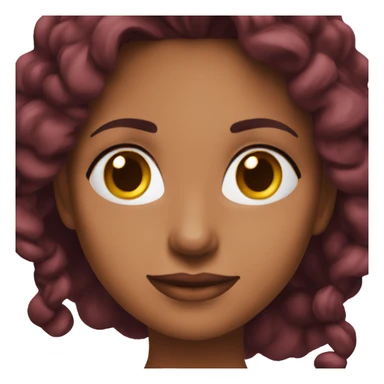 Beautiful woman wearing maroon maxi dress sticker