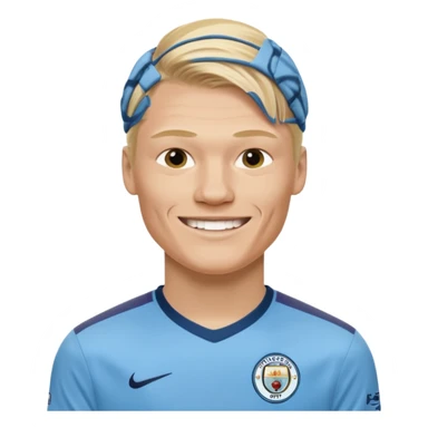 Erling Haaland Manchester City sticker