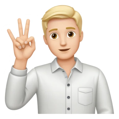 film director hand gestures, framing shot with fingers sticker