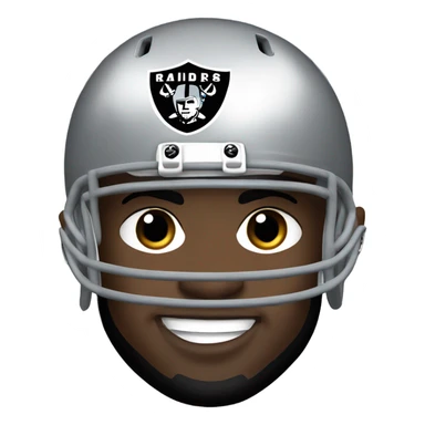 las vegas raiders player  sticker